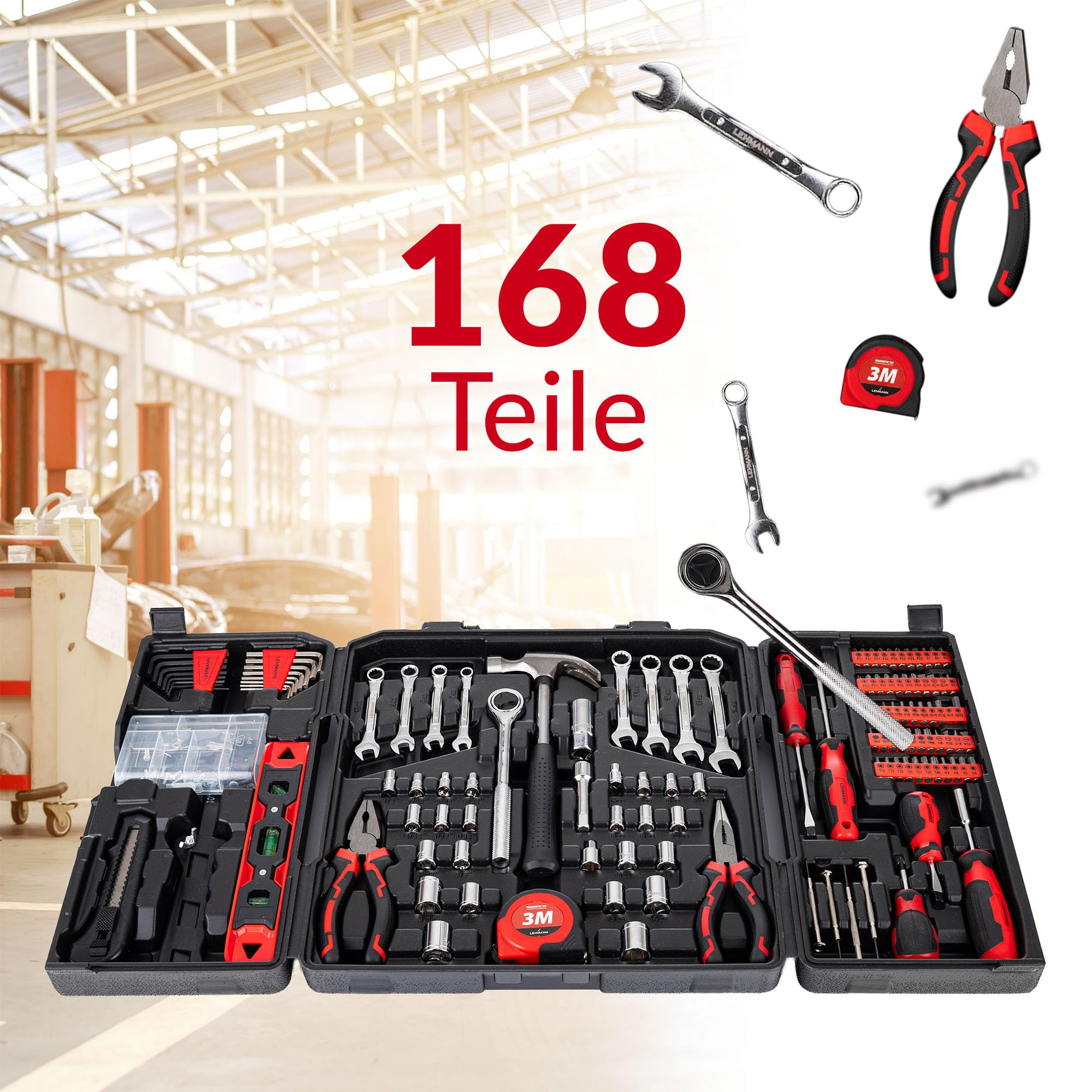 lehmann-werkzeugkoffer-gef-llt-168-tlg-universal-set image 3
