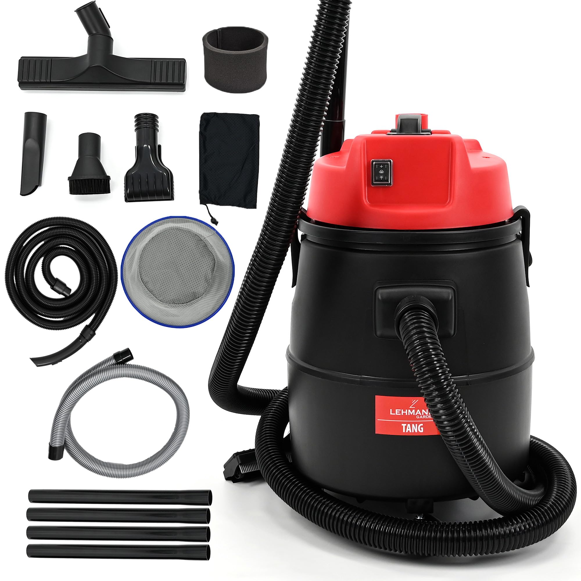 lehmann-teichschlammsauger-4-in-1-1400w-poolsauger-30l image 1