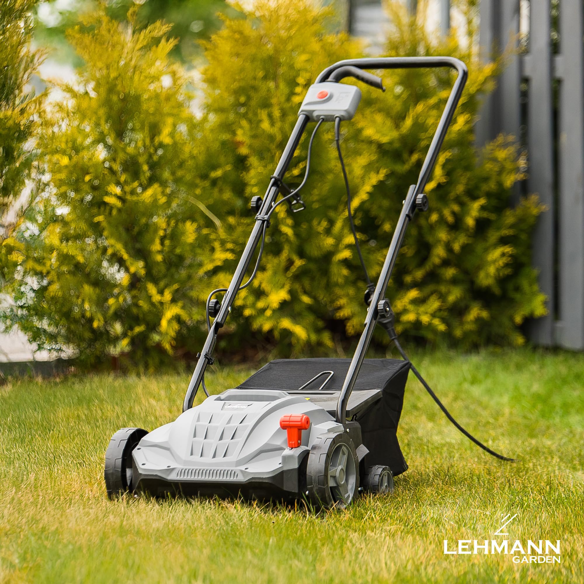 lehmann-elektro-vertikutierer-1500w-32cm-2-in-1-mit-fangkorb image 2