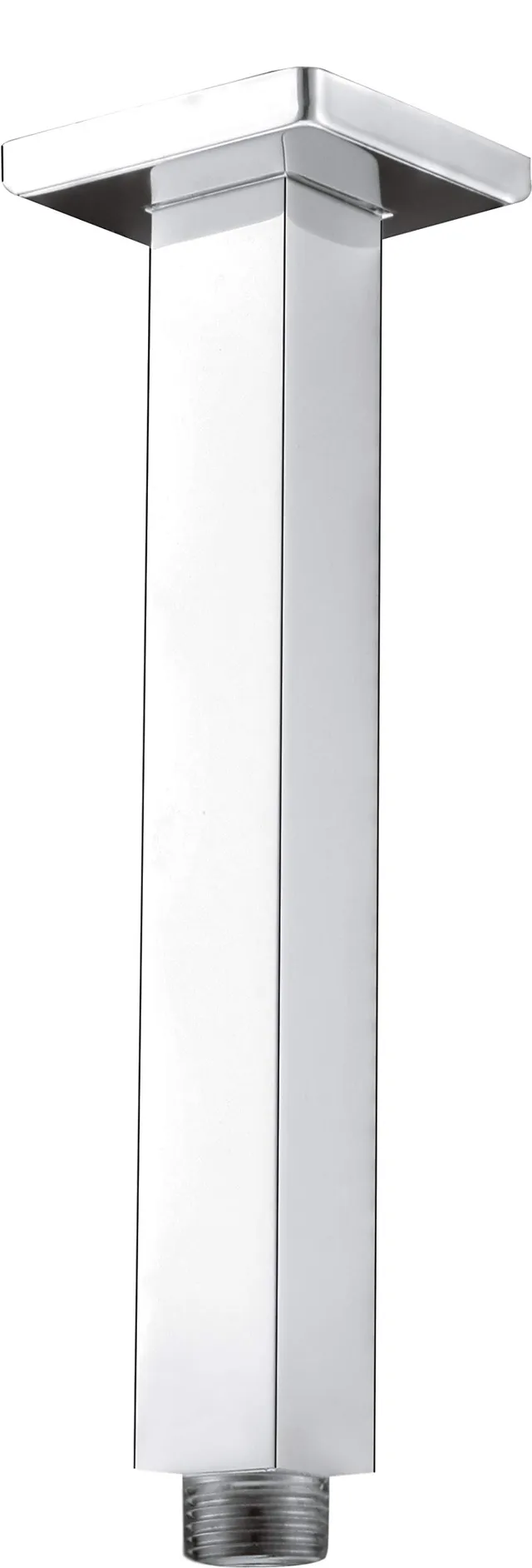 gr-nblatt-e3-brausearm-decke-chrom-messing-20cm-1-2-zoll image 1