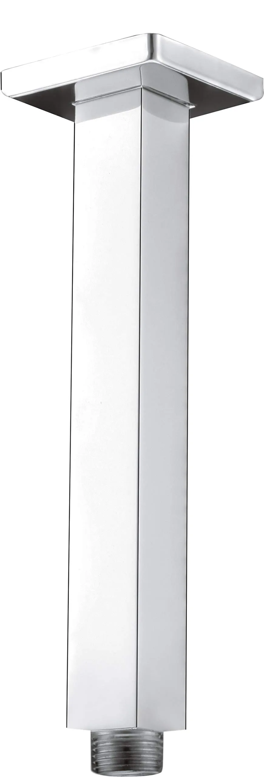 gr-nblatt-e3-brausearm-decke-chrom-messing-20cm-1-2-zoll image 1