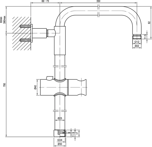 gr-nblatt-shower-duschsystem-thermostat-250mm-edelstahl-chrom image 1