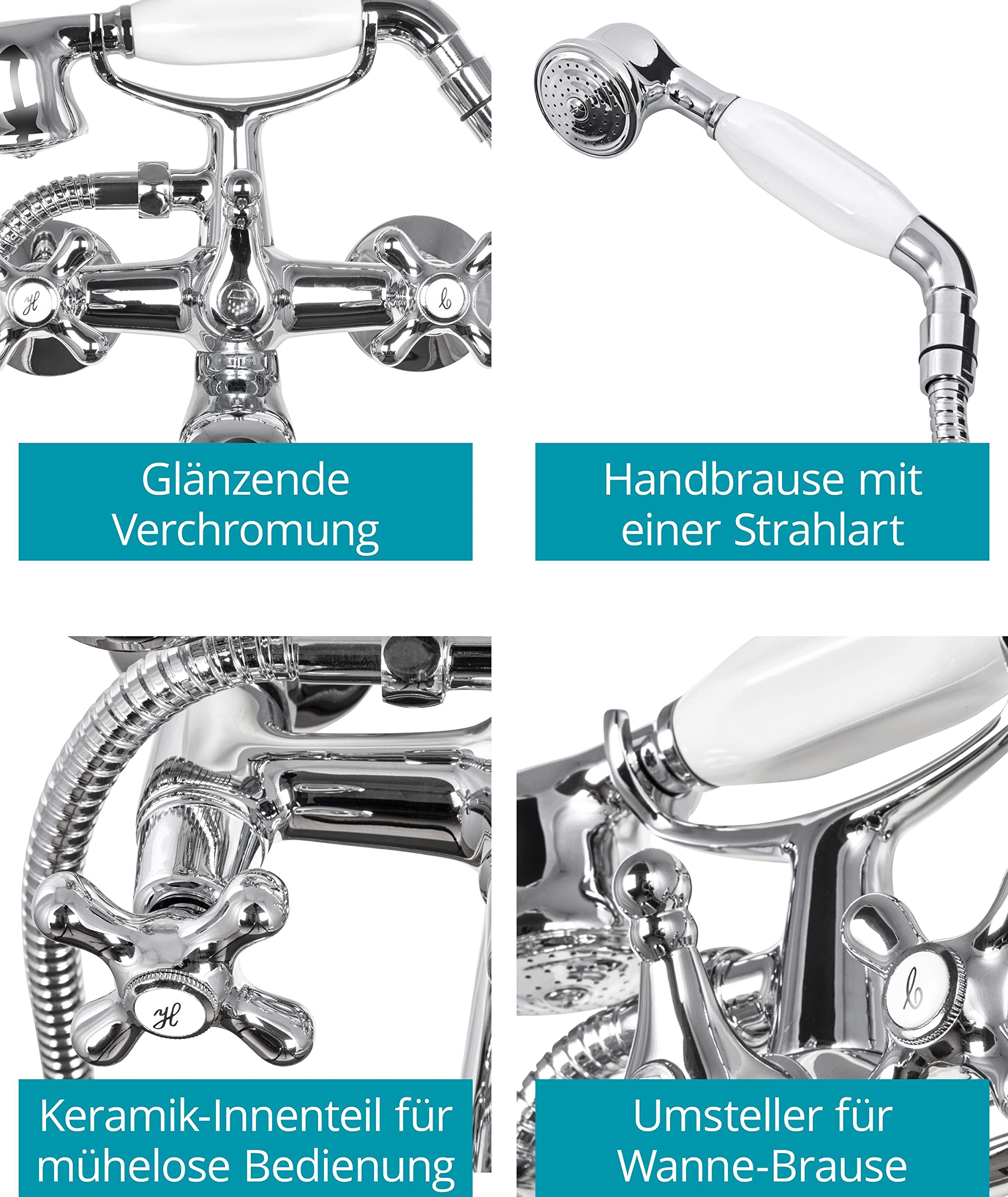 calmwaters-retro-cross-badewannenarmatur-chrom-mit-handbrause image 3