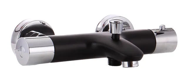gr-nblatt-bath-thermostat-badewannenarmatur-schwarz-chrom image 1