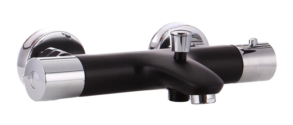 gr-nblatt-bath-thermostat-badewannenarmatur-schwarz-chrom image 1