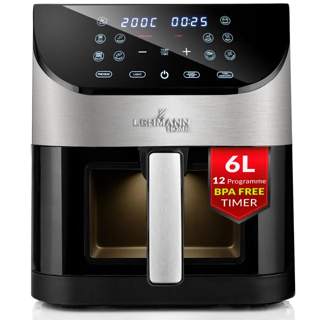 lehmann-hei-luftfritteuse-6l-1500w-mit-sichtfenster image 1