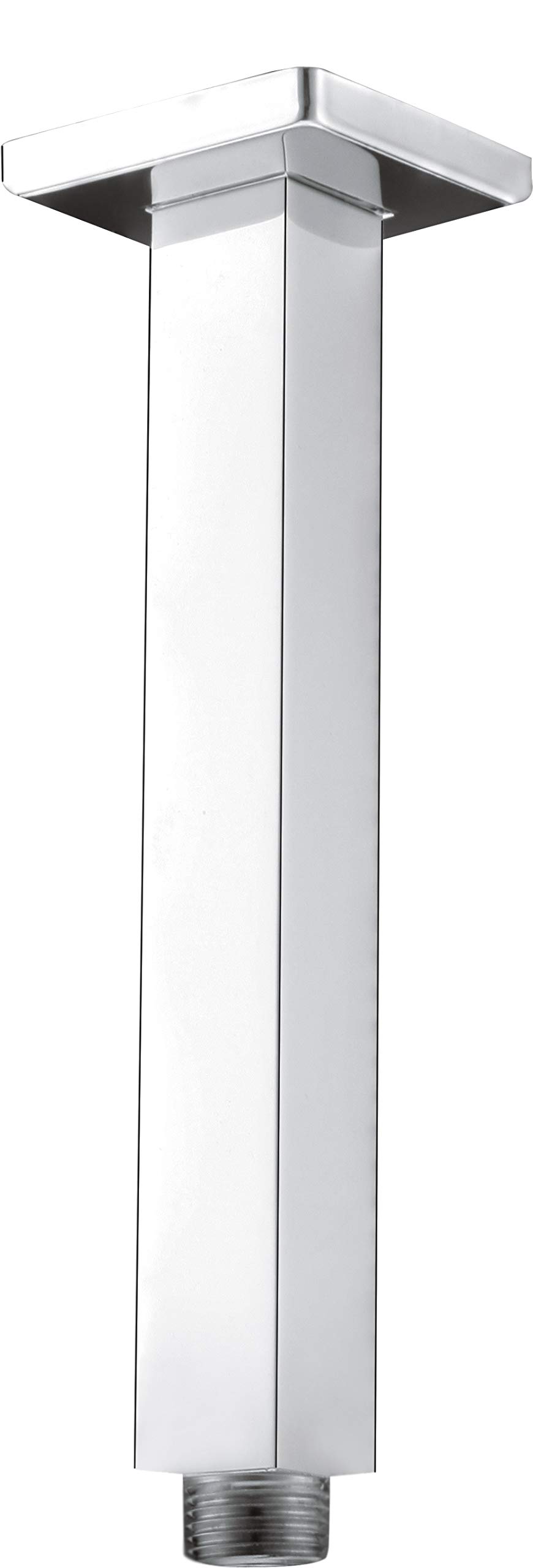 gr-nblatt-e3-brausearm-decke-chrom-messing-20cm-1-2-zoll image 1