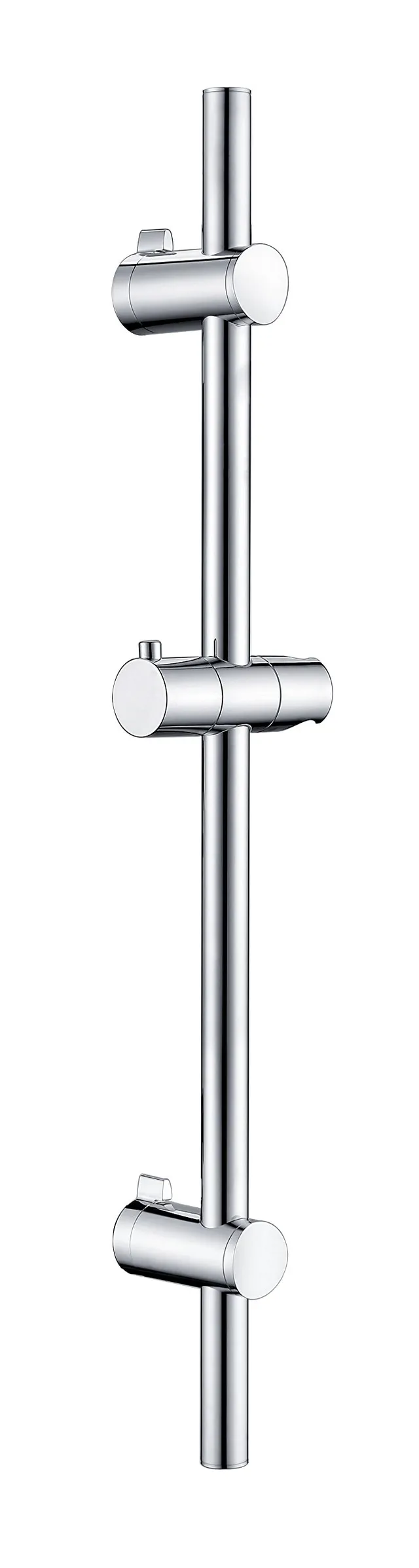 gr-nblatt-brausestange-round-100cm-chrom-edelstahl-verstellbar image 1