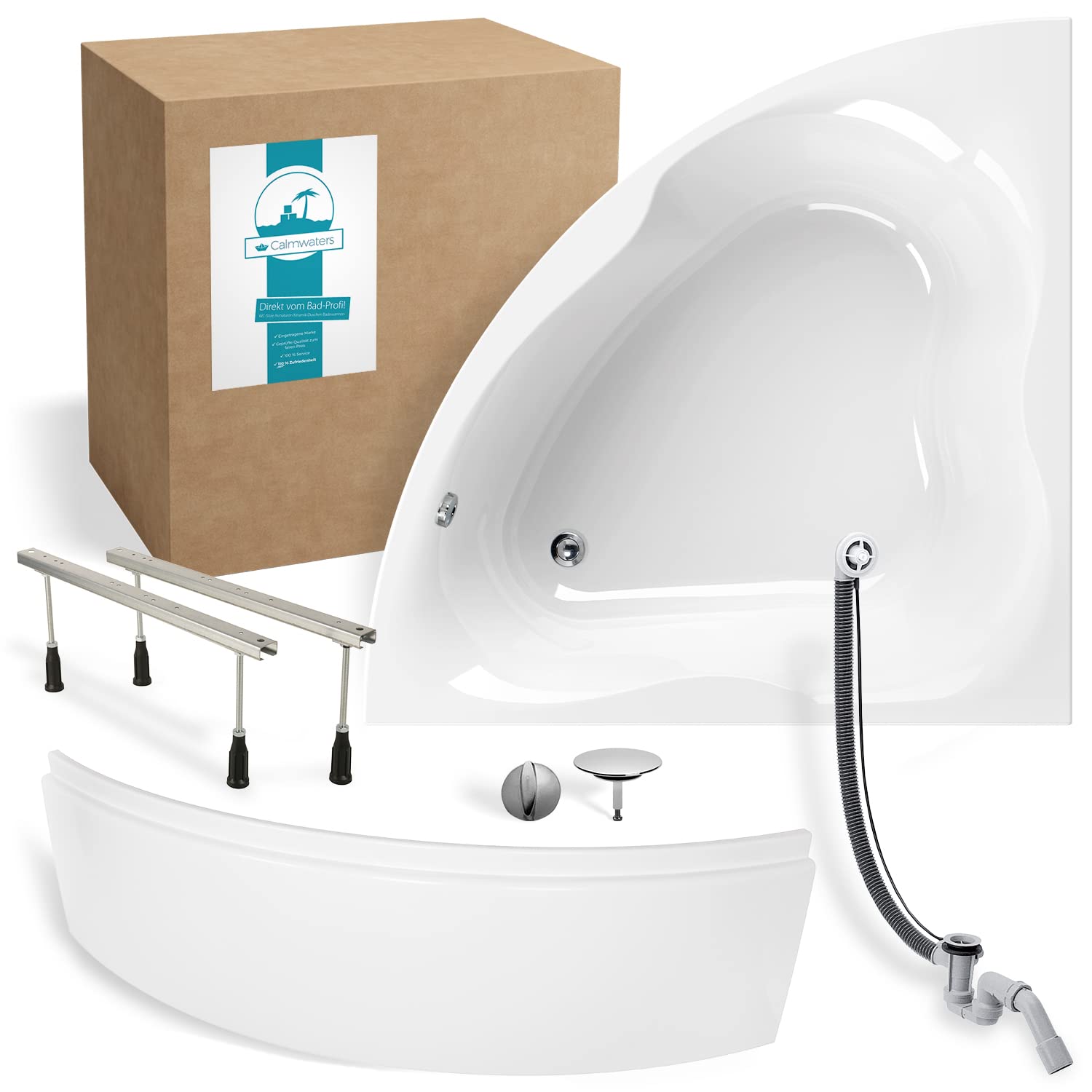 calmwaters-exclusive-2-eckbadewanne-140x140-komplettset-wei image 1