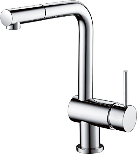 gr-nblatt-kitchen-k-chenarmatur-ausziehbar-geschirrbrause-chrom image 3