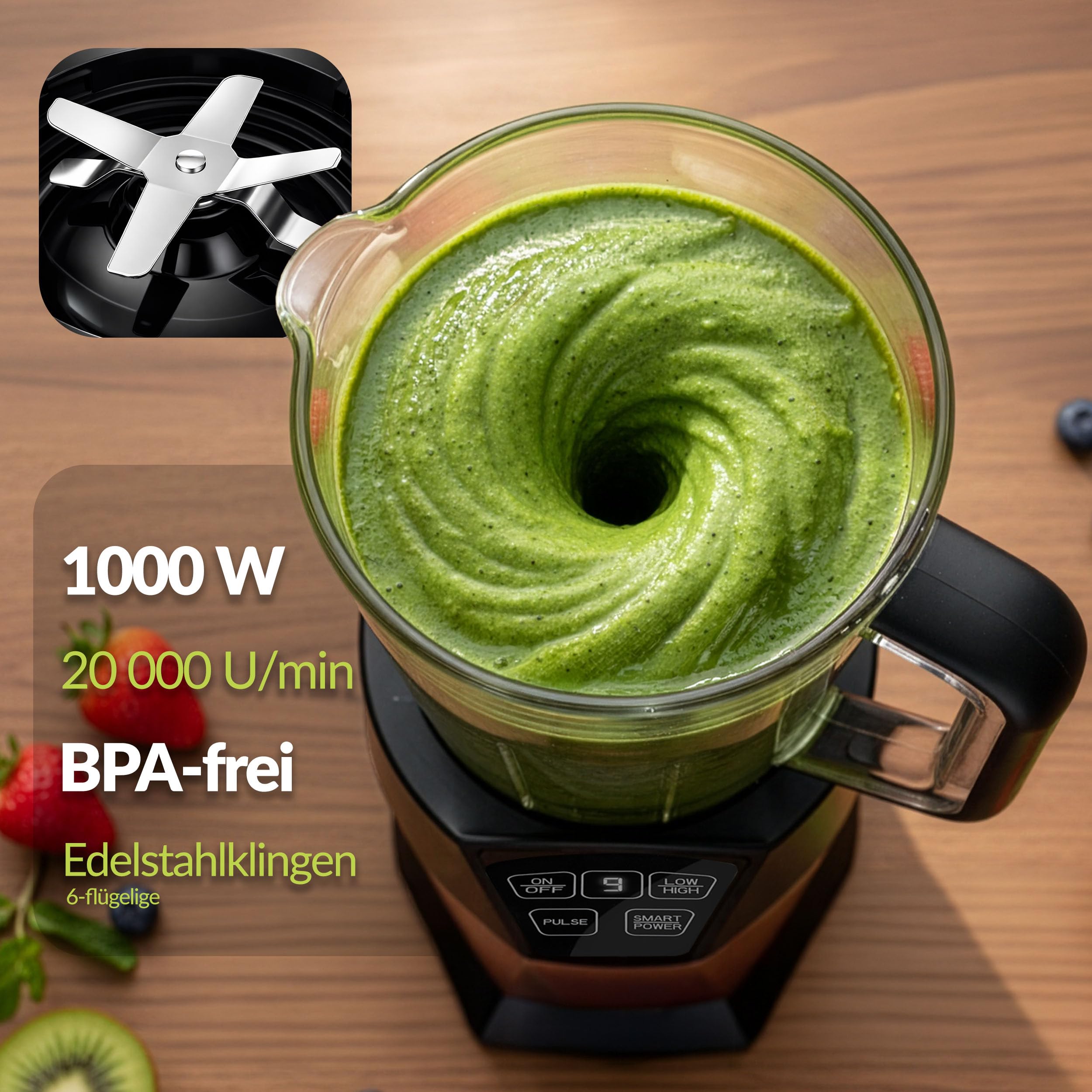 lehmann-blendery-standmixer-1000w-1-5l-800ml-to-go-smoothie-maker image 4