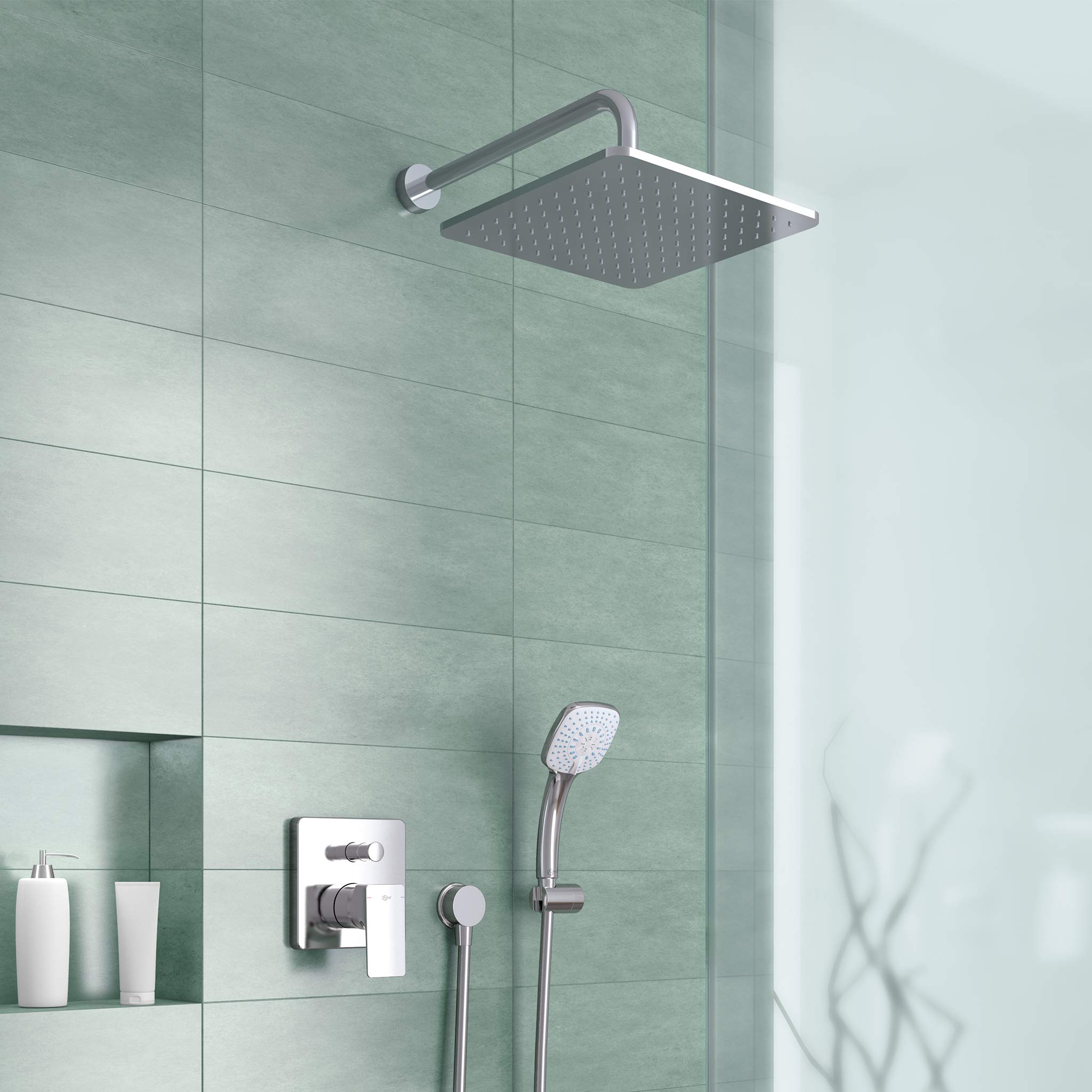 ideal-standard-idealrain-cube-regenbrause-300mm-chrom-metall image 4