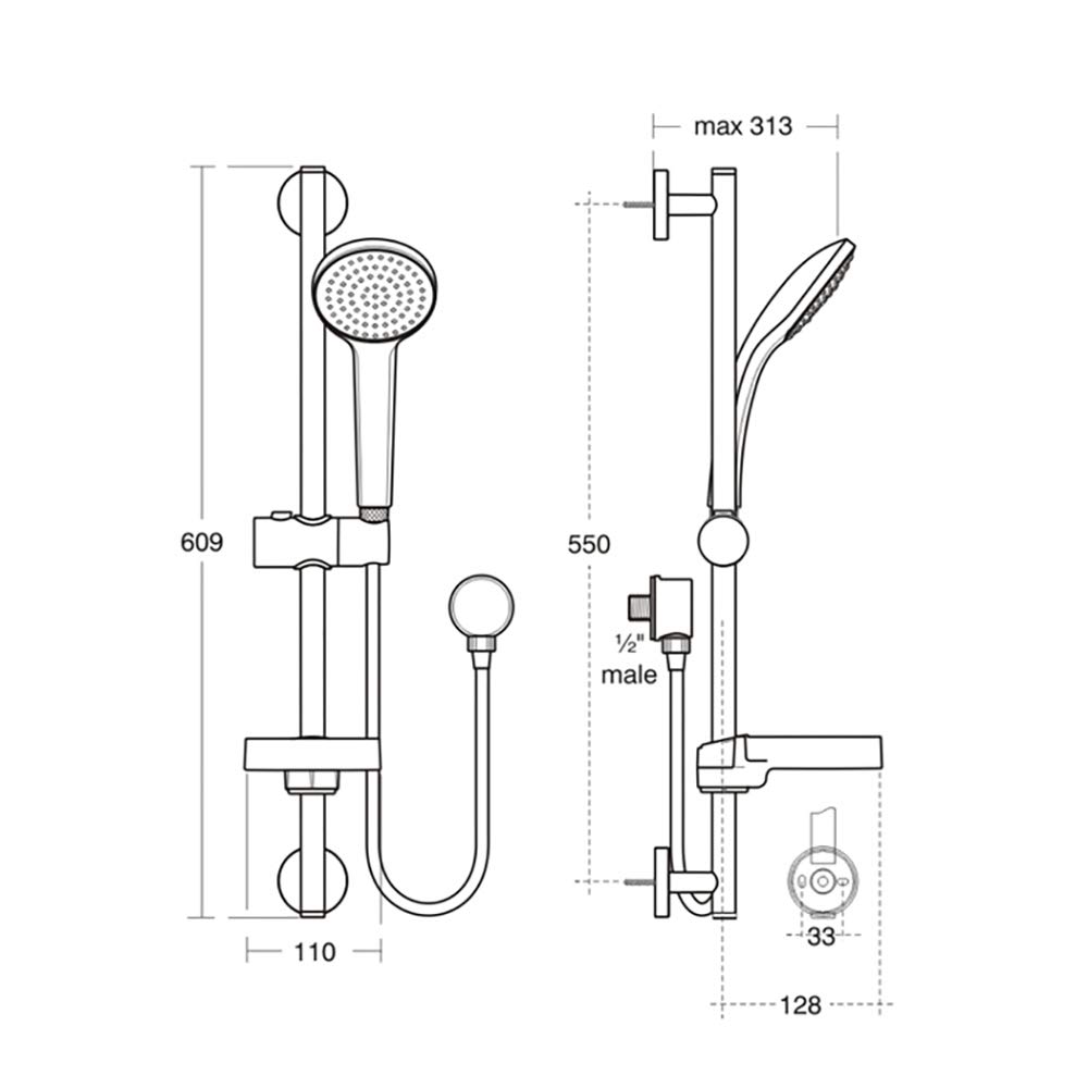 ideal-standard-idealrain-m1-b9413aa-duschgarnitur-chrom image 3