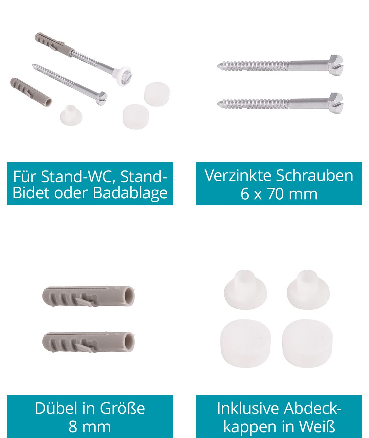 calmwaters-befestigungsset-stand-wc-6x70mm-wei-2-schrauben-d-bel image 2