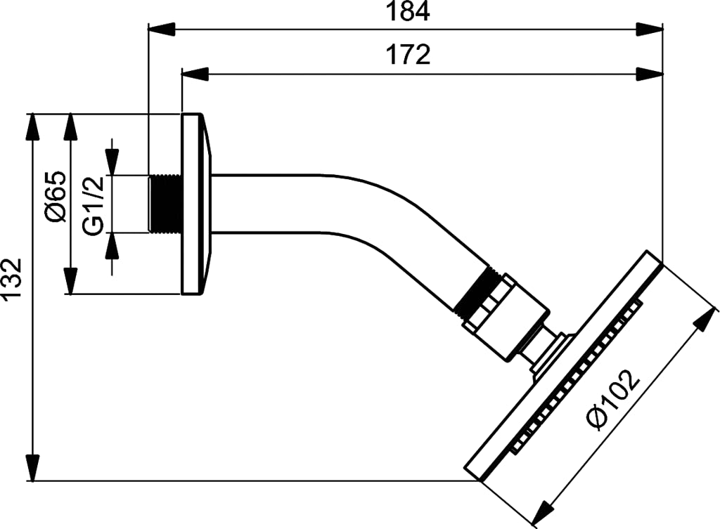 ideal-standard-idealrain-kopfbrause-b9436aa-102x184mm-chrom image 4