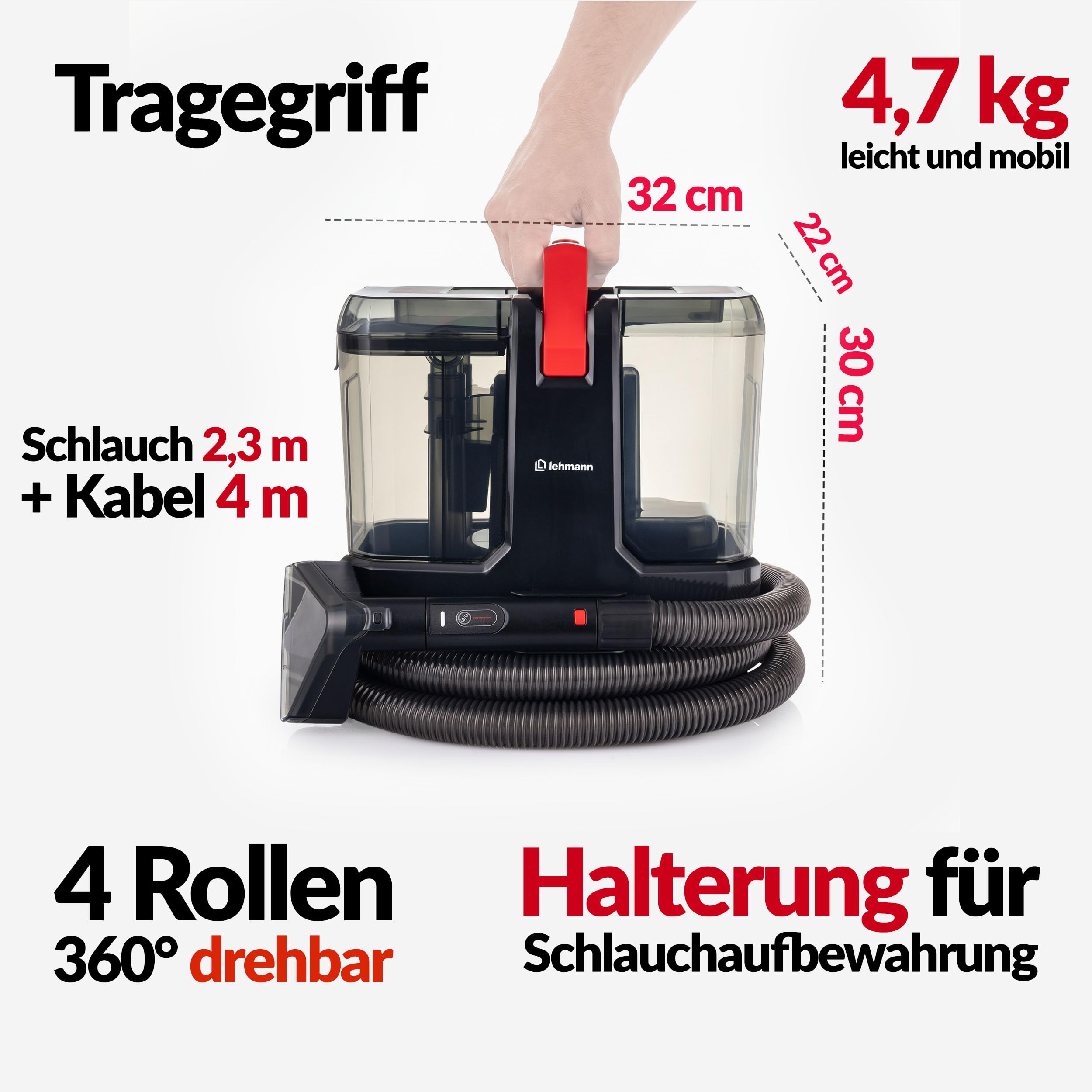 lehmann-steamwash-1800-waschsauger-dampfreiniger-4in1 image 3