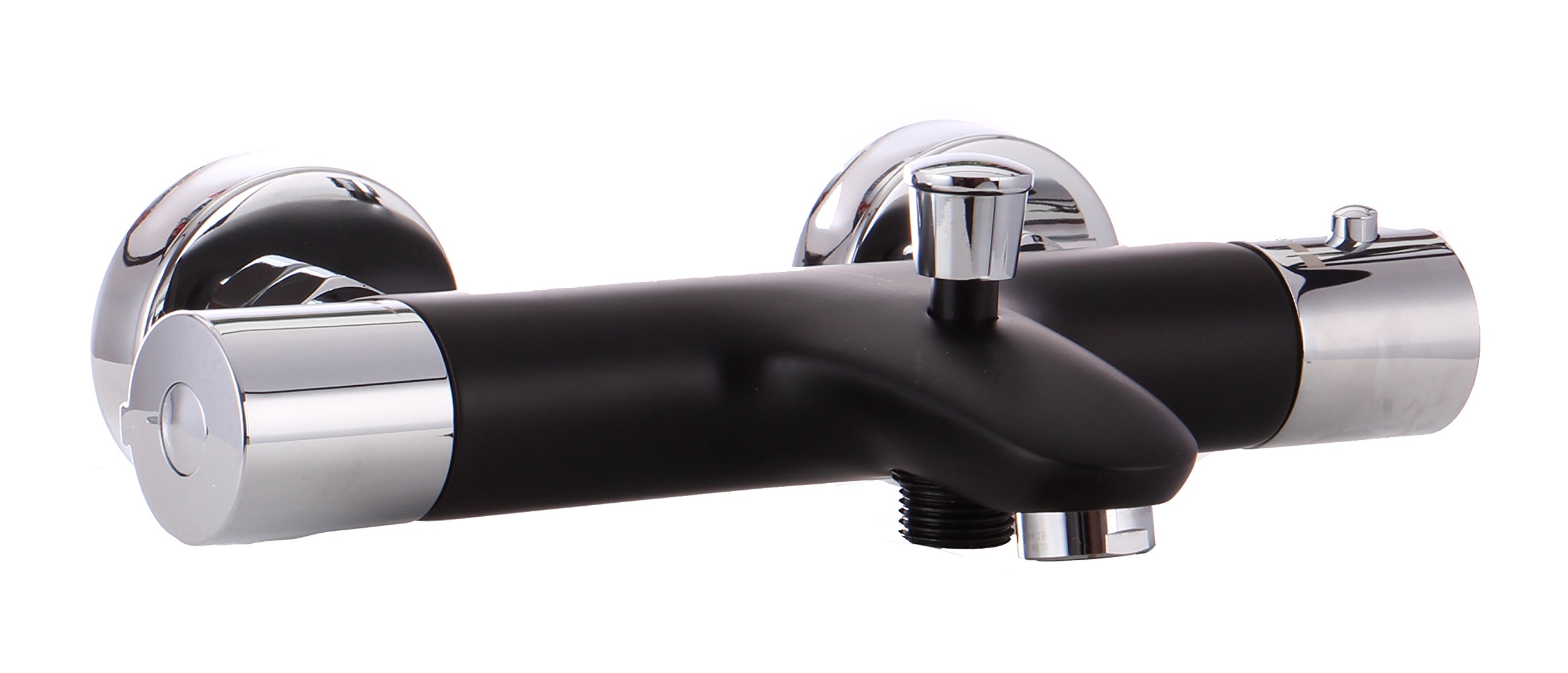 gr-nblatt-bath-thermostat-badewannenarmatur-schwarz-chrom image 1