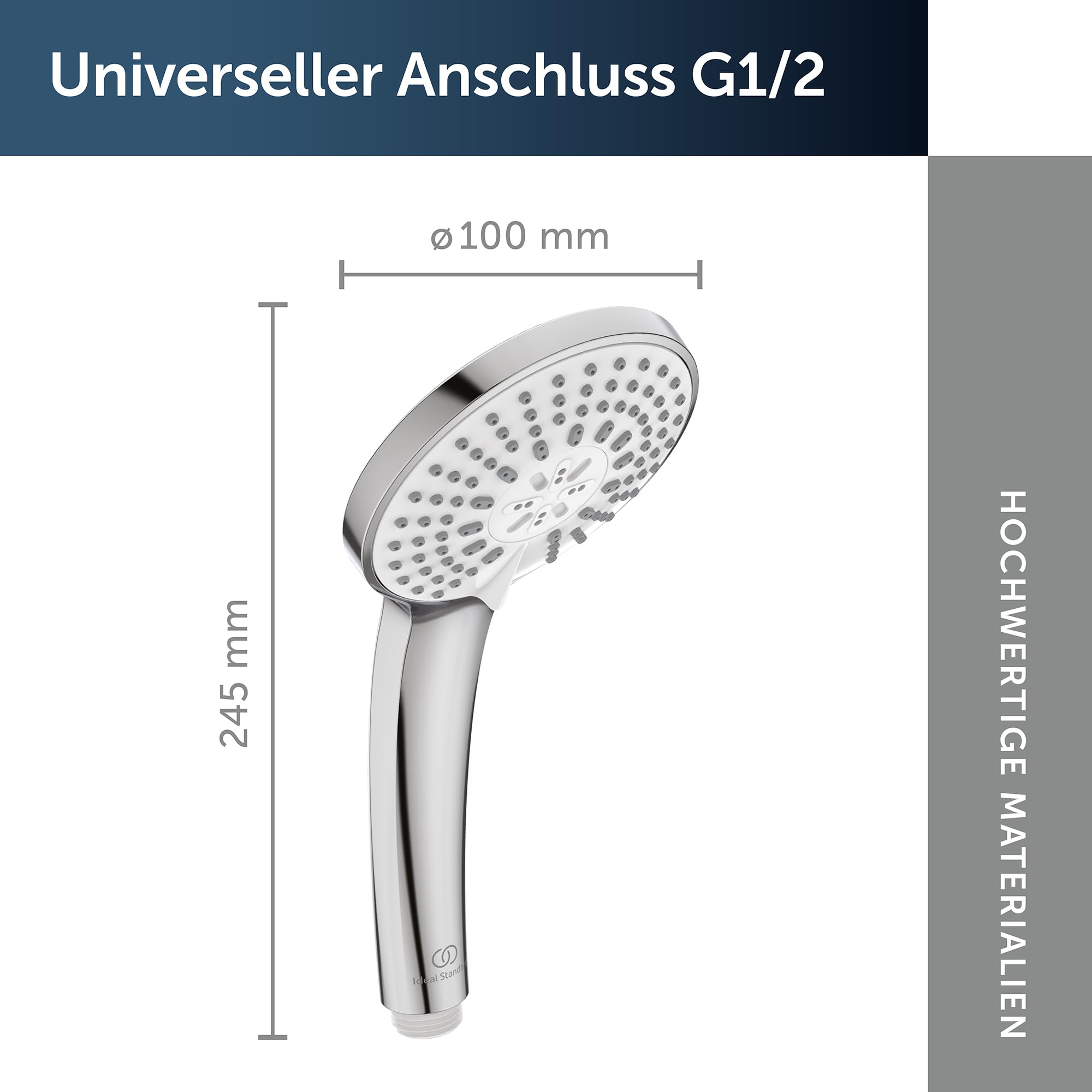ideal-standard-idealrain-m3-handbrause-chrom-3-strahl-wassersparend image 6