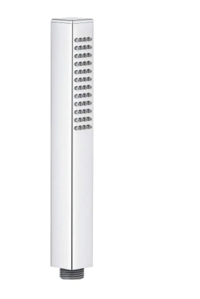 gr-nblatt-design-handbrause-messing-eckig-chrom-1-2-zoll image 1