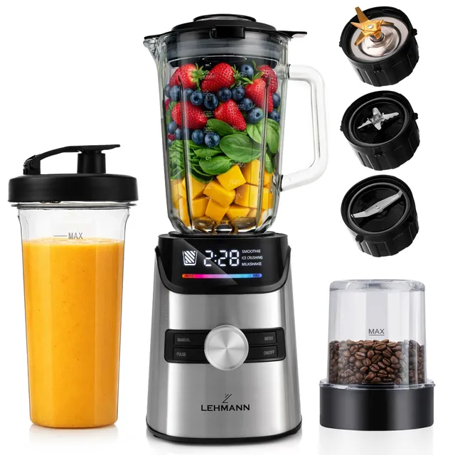 lehmann-standmixer-3-in-1-1-7l-glas-1400w-to-go image 1