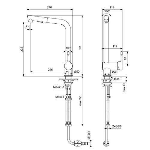 ideal-standard-ceralook-k-chenarmatur-chrom-ausziehbar-hoch image 6