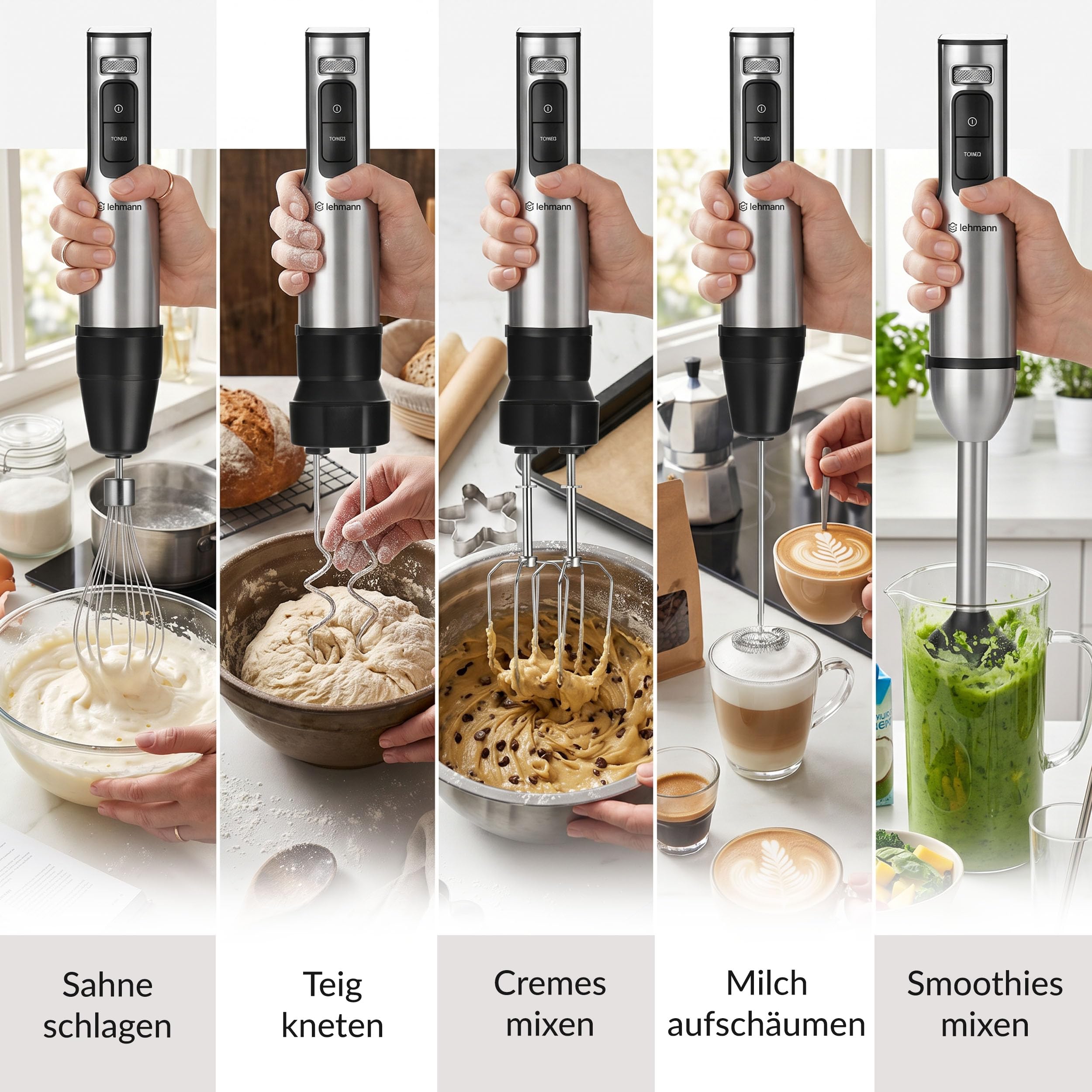 lehmann-stabmixer-set-6-in-1-2000w-st-nder-12-stufen-gold image 6