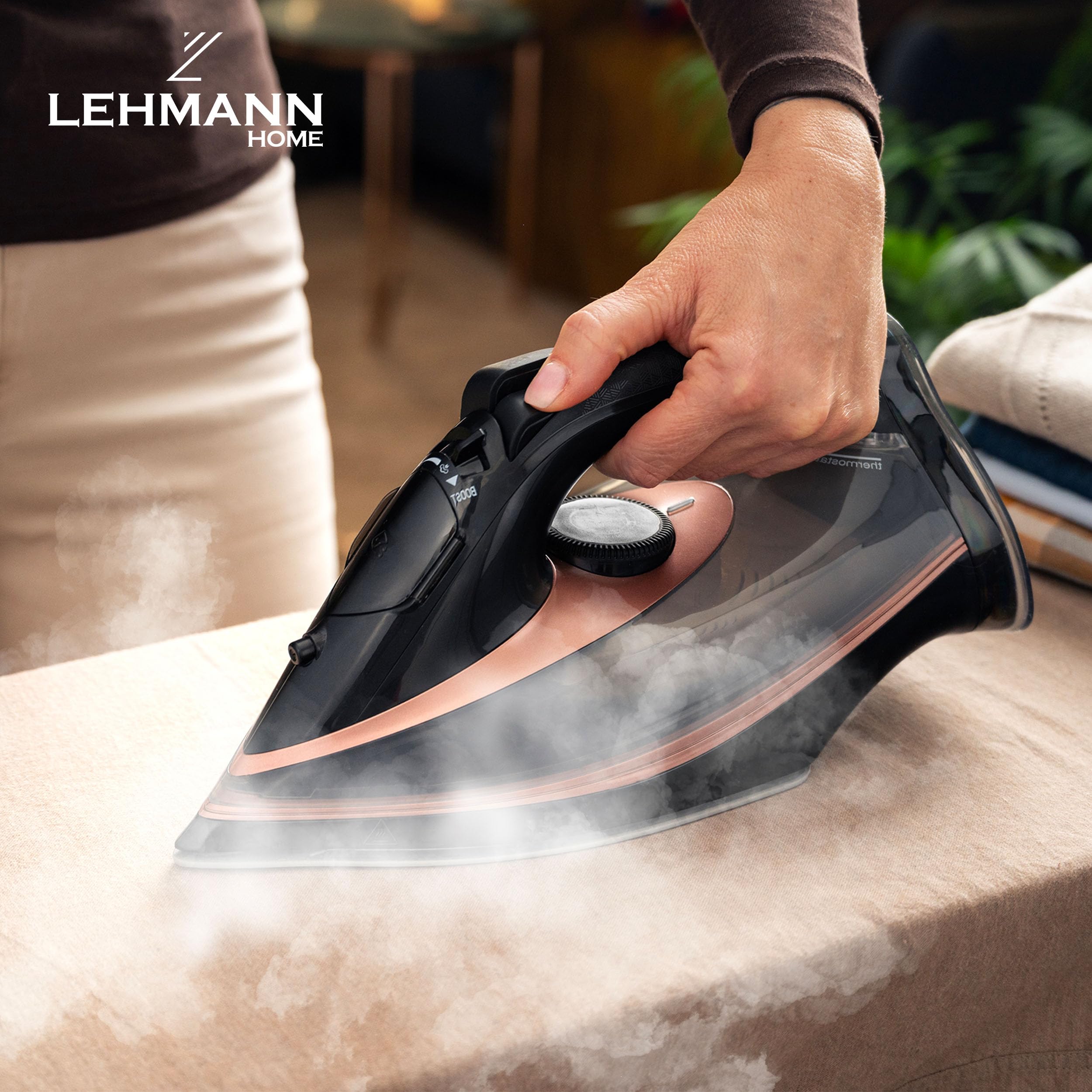 lehmann-dampfb-geleisen-3000w-schwarz-ros-gold-keramik image 2