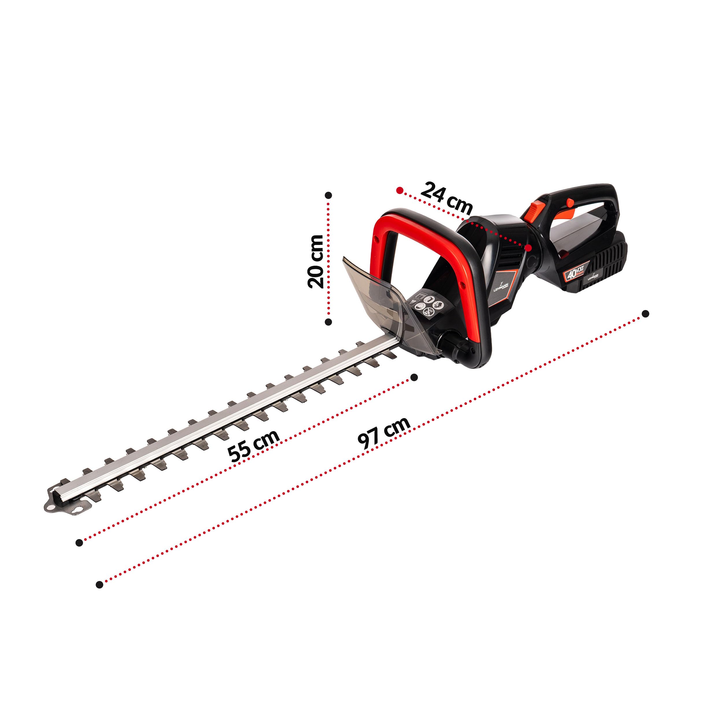 lehmann-lgaht-4045-set-akku-heckenschere-40v-set-55-cm image 3