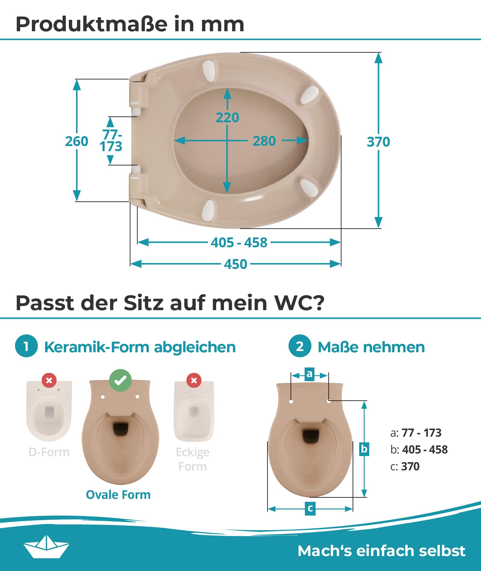 calmwaters-wc-sitz-oval-beige-bahamabeige-duroplast-absenkautomatik image 5