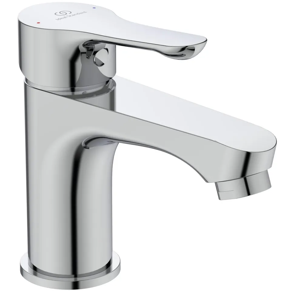 ideal-standard-alpha-waschtischarmatur-chrom-o-ablauf-wassersp image 1